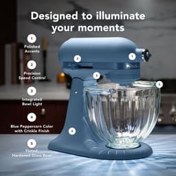 2026 Design Series Luminaire Artisan Plus 5 Qt Tilt-Head Stand Mixer