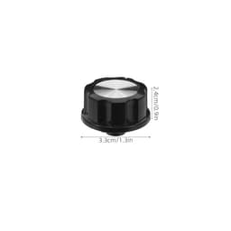 12pcs Universal Replacement Stove Knobs Plastic Half