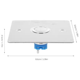 Stainless Steel Push Button Switch Panel Mount Emergency Stop