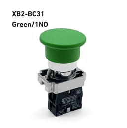 Mushroom Head Push Button Switch with Self Reducing Speed