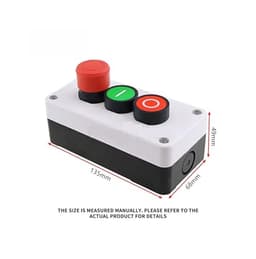 XB2 Push Button Switch Box Waterproof Industrial Up Down Stop Start Arrow