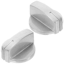 2pcs Replacement Stove Knobs for Gas Range Alloy Control Buttons