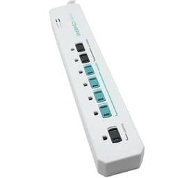 Advanced Power Strip SC73T1, Surge Protector with Multiple Outlets, White Extension Cord for Electro