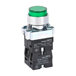 Self-Healing Extended Push Button NP2-BW1361 220V LED