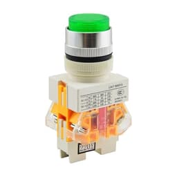 Maintained Push Button with Light LAY7-02DZS 220V red