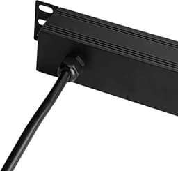 Power Strip Surge Protector Rack-Mount PDU, 8 Right Angle Outlets Wide-Spaced, Mountable Power Strip