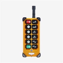 8 Single Speed Push Buttons for Industrial Overhead Crane Electric Hoist F23-A 1Pcs(1TX 1RX DC12V UH