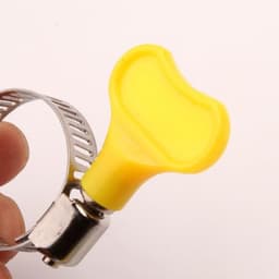Adjustable Plastic Hose Clamp Screw Knob 12pcs, Flexible Hose