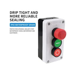 XB2 Push Button Switch Box Waterproof Industrial Up Down Stop Start Arrow