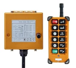 8 Single Speed Push Buttons for Industrial Overhead Crane Electric Hoist F23-A 1Pcs(1TX 1RX DC12V UH