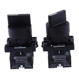 XB2-ED21 ED33 Rotary Switch Self Locking Push Button 2 3 Position 10A 600V