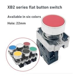Momentary Push Button Switch 10A 415V NC NO