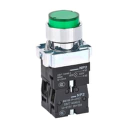 Self-Healing Extended Push Button NP2-BW1361 220V LED