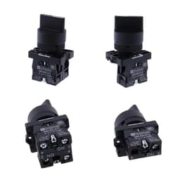 XB2-ED21 ED33 Rotary Switch Self Locking Push Button 2 3 Position 10A 600V