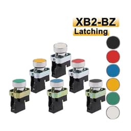 Self-Locking Fixed Flat Push Button Switch DIY