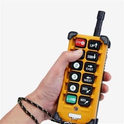 8 Single Speed Push Buttons for Industrial Overhead Crane Electric Hoist F23-A 1Pcs(1TX 1RX DC12V UH