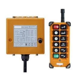 8 Single Speed Push Buttons for Industrial Overhead Crane Electric Hoist F23-A 1Pcs(1TX 1RX DC12V UH