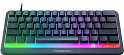 ROCCAT Magma Mini - 60% RGB Gaming Keyboard with 5 Programmable Lighting Zones, Membrane Key switche