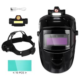 Automatic Screen Viewing Large with Darkening Helmet Welding
