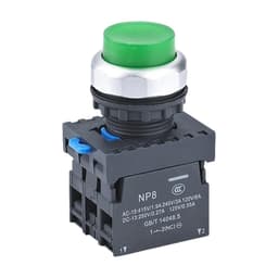 Extended Push Button NP8-01GN red