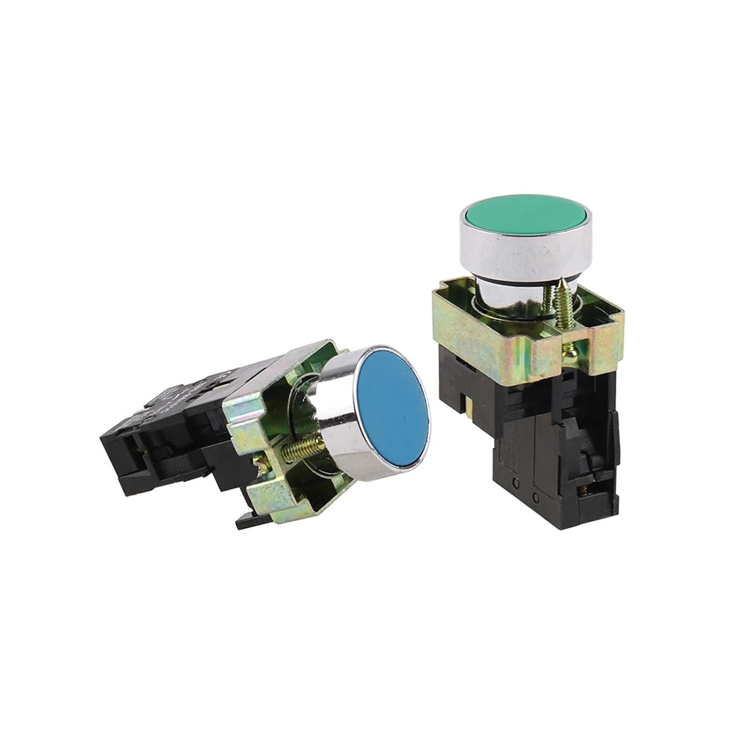 Self-Locking Fixed Flat Push Button Switch DIY