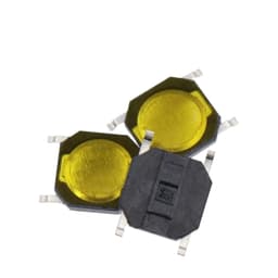 100Pcs DC12V 50mA Membrane Switch 4x4x 0.8MM 4X4X0.8mm Tactile Push Button Tact 4 Pin 4 * 4 * 0. Mic