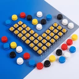 50pcs 12x12x7.3 mm Tactile Push Button Momentary SMD PCB Switch