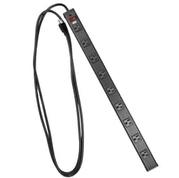 Iron Forge Cable 24 Outlet Metal Surge Protector Power Strip, 9 Ft