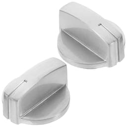 2pcs Replacement Stove Knobs for Gas Range Alloy Control Buttons