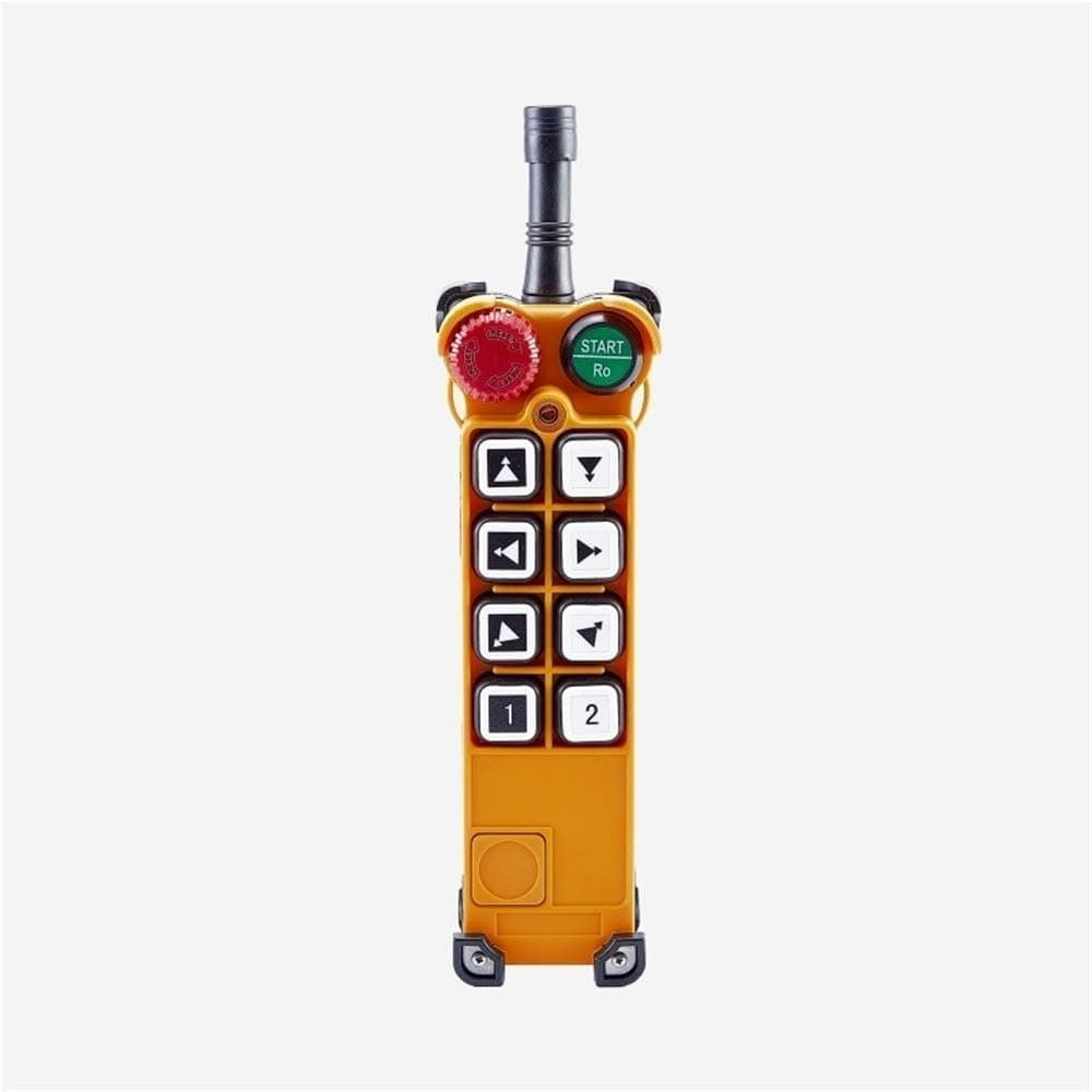 F26-A3 Wireless Industrial Overhead Crane 8 Dual Speed Push Buttons Transmitters 1Pcs(VHF)