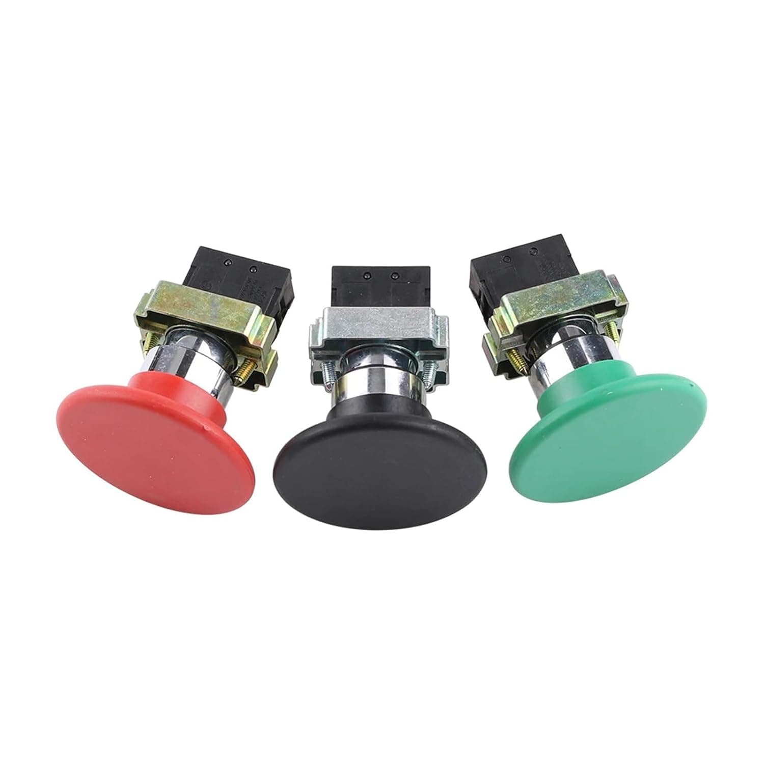 Mushroom Head Push Button Switch XB2-BR21 BR31 BR42 1NO 1NC Instant Reset